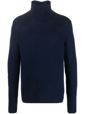 Памучен пуловер Zadig&voltaire синьо