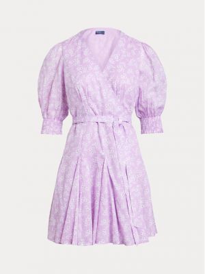 Šaty Polo Ralph Lauren fialové