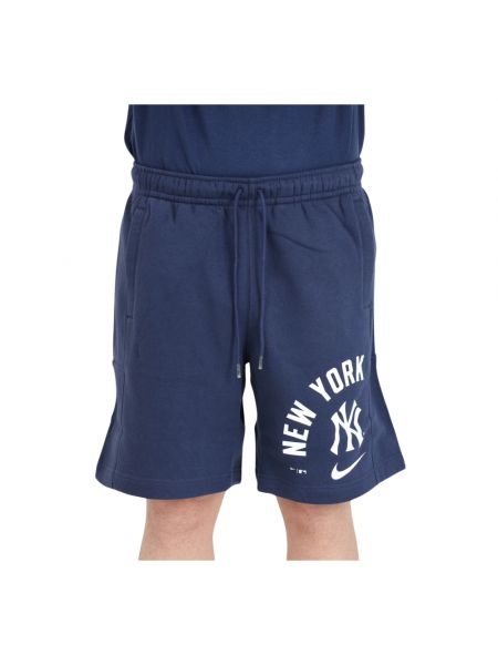Fleece shorts Nike blau