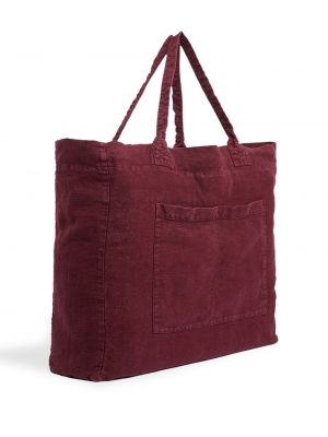 Shopper soma ar kabatām Once Milano sarkans