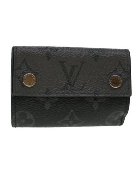 Retro geldbörse Louis Vuitton Vintage schwarz