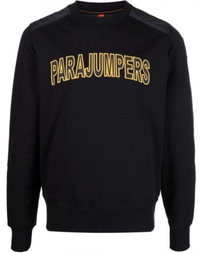 Пуловер бродиран Parajumpers черно