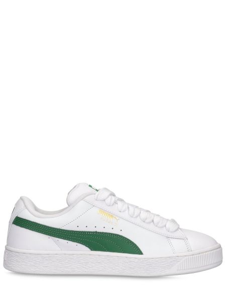 Zapatillas de cuero Puma blanco