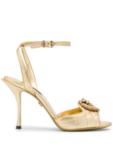 Sandalias Dolce & Gabbana dorado