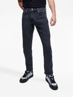 Skinny fit džinsi Karl Lagerfeld Jeans zils