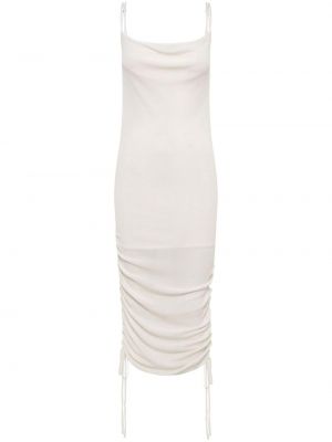 Průsvitné šaty Dion Lee bílé