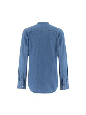 Koszula jeansowa Aspesi niebieska