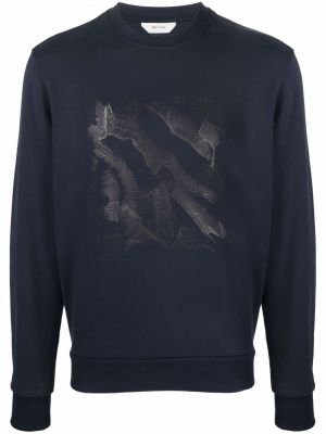 Sweatshirt Zegna blå