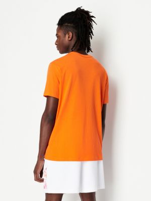 Póló Armani Exchange narancsszínű