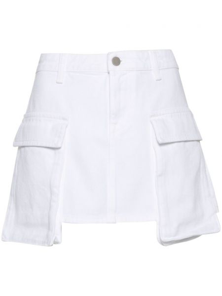 Mini sijonas 3x1 balta