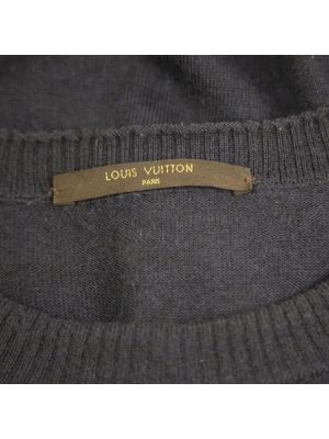 Sudadera de punto Louis Vuitton Vintage azul
