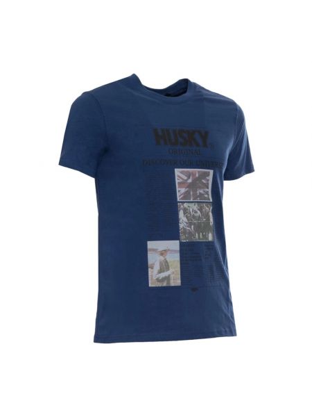 Koszulka Husky Original niebieska