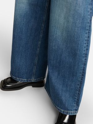 Voľné džínsy s vysokým pásom Altuzarra modrá