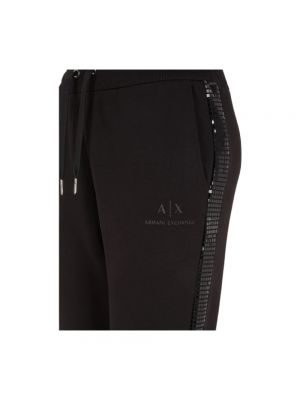 Pantalones de chándal Armani Exchange negro
