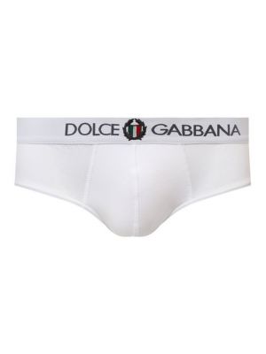 Хлопковые трусы Dolce & Gabbana черные