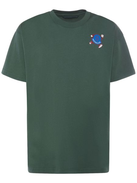 Тениска Moncler зелено