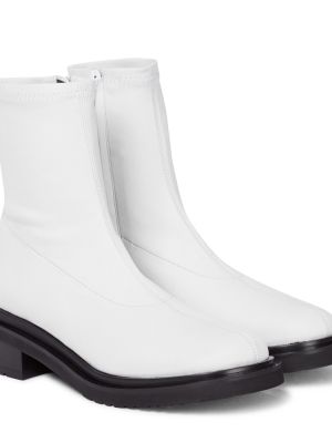 Leder ankle boots By Far weiß