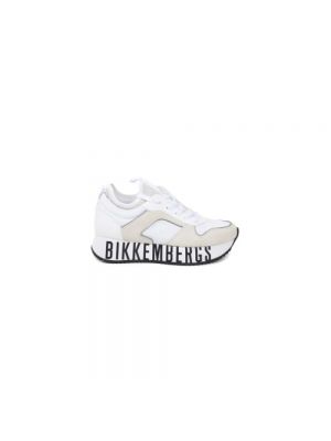 Sneakersy Bikkembergs białe