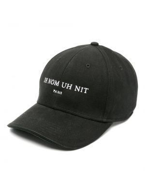Памучна шапка с козирки бродирана Ih Nom Uh Nit