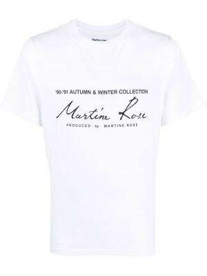 Koszulka z nadrukiem Martine Rose