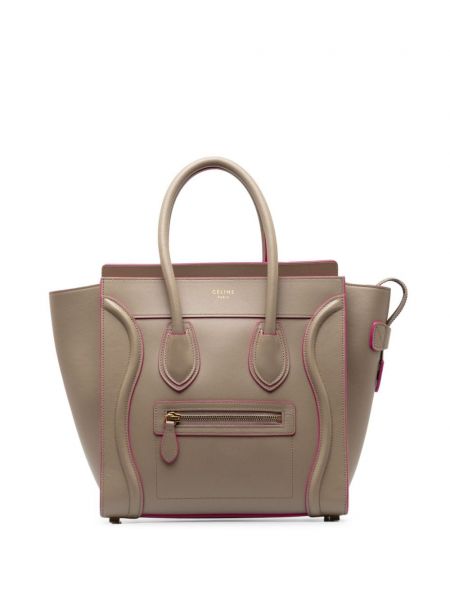Nákupná taška Céline Pre-owned hnedá