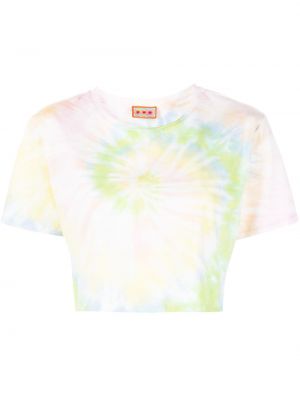 Camiseta con estampado tie dye Lhd