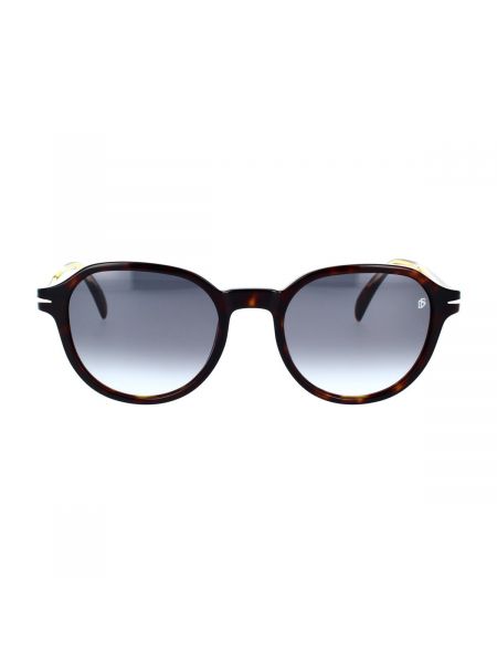 Okulary przeciwsłoneczne David Beckham brązowe