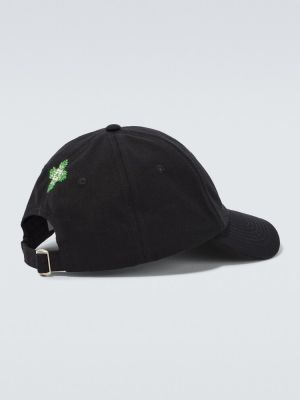 Gorra de algodón Adish negro