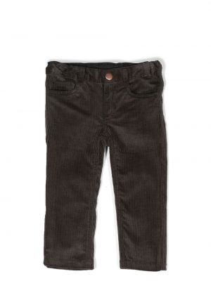 Pantaloni chino Bonpoint grigio