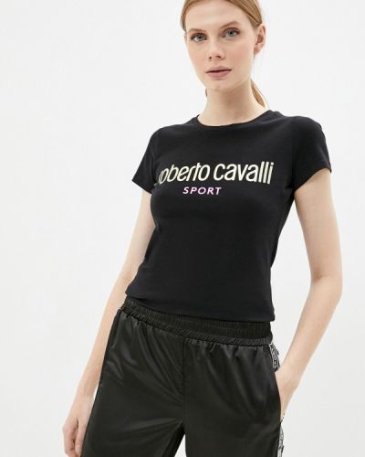 Футболка Roberto Cavalli Sport - Черный