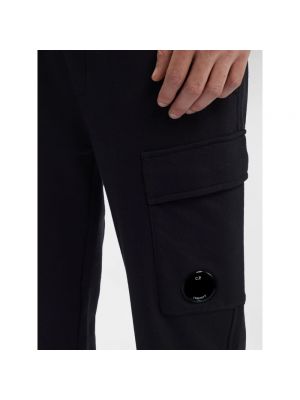 Pantaloni cargo di cotone C.p. Company nero
