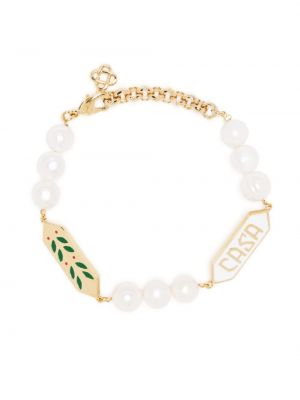 Bracelet avec perles à imprimé Casablanca