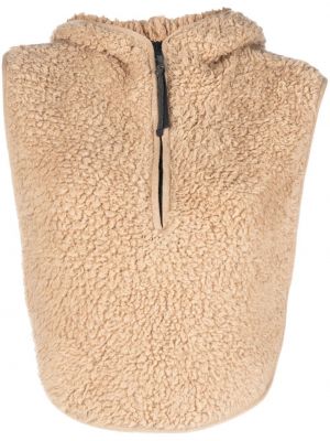 Hette fleece vest Brunello Cucinelli