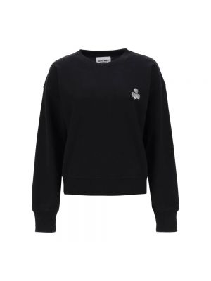 Sweatshirt mit print Isabel Marant Etoile schwarz
