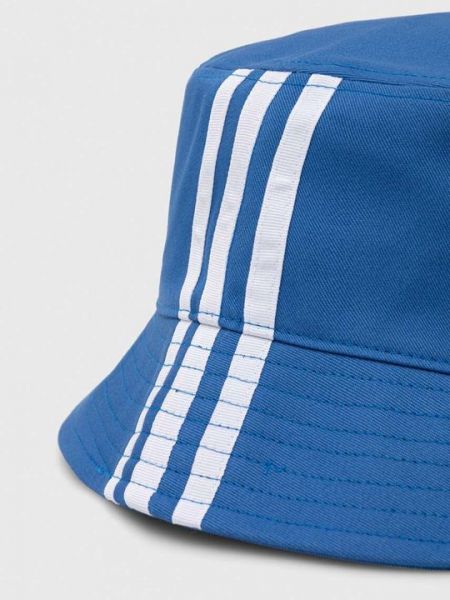 Хлопковая шапка Adidas Originals синяя