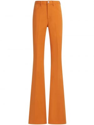 Pantaloni a vita alta Marni arancione