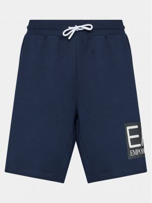 Sportiniai šortai Ea7 Emporio Armani mėlyna