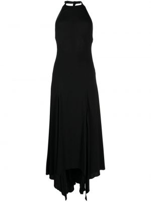 Sukienka koktajlowa Versace czarna