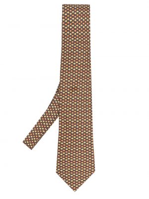 Cravată de mătase cu imagine Hermes