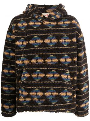 Fleece hettegenser Andersson Bell brun