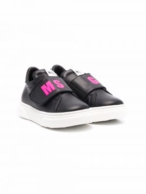 Trykt sneakers for jenter Msgm Kids svart