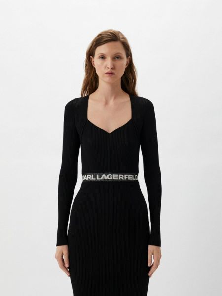 Платье Karl Lagerfeld черное
