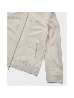 Chaqueta bomber Selected Homme beige
