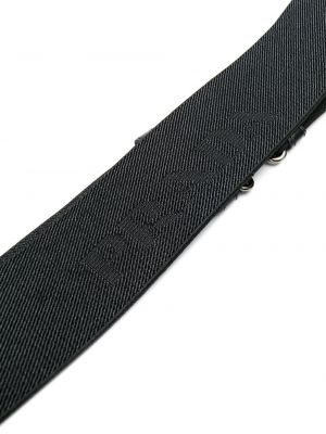 Cinturón con hebilla Prada negro