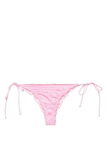 Leopárdmintás bikini nyomtatás Mc2 Saint Barth rózsaszín