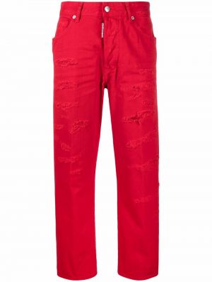 Straight jeans Dsquared2 rot