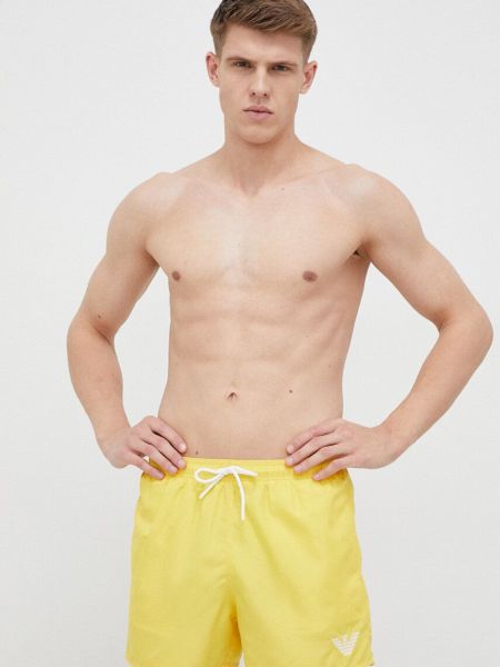 Шорти Emporio Armani Underwear жълто