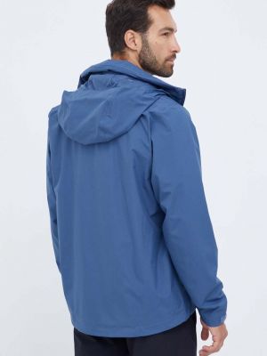 Nepromokavá bunda Adidas Terrex modrá