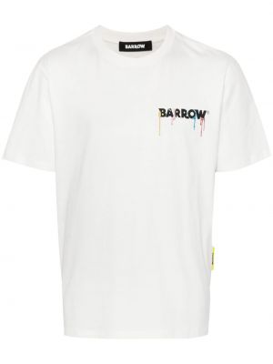 Tričko s potiskem Barrow bílé