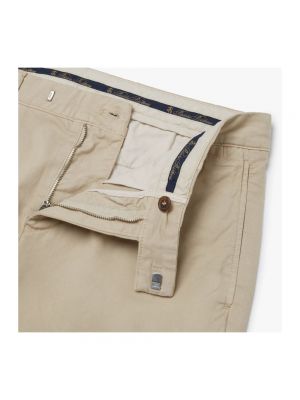 Pantalones chinos de algodón Brooks Brothers beige